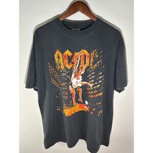ACDC "World Tour" Reprint Single Stitch T-shirt Tultex Tag